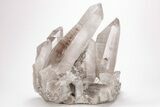 Smoky Lemurian Quartz Crystal Cluster - Large Crystals #212486-1